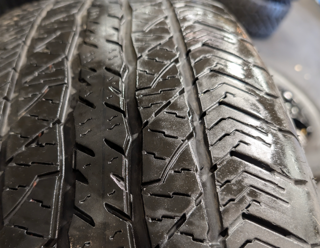 Gloss Black Ford F-150 OEM 20” Wrapped in Hankook Dynapro AT2 275/60R20