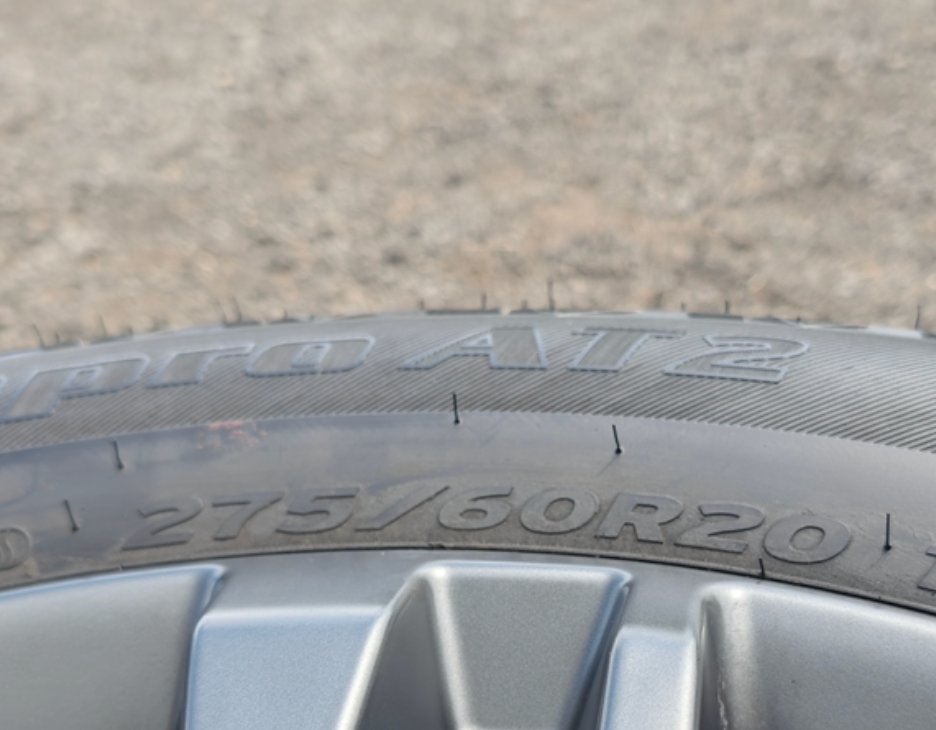 Gray Ford F-150 XLT Sport / Lariat Sport OEM 20” Wrapped in Hankook Dynapro AT2 275/60R20