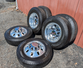 Polished Aluminum Chevrolet Silverado 3500HD / GMC Sierra 3500HD Dually OEM 18” Wheels