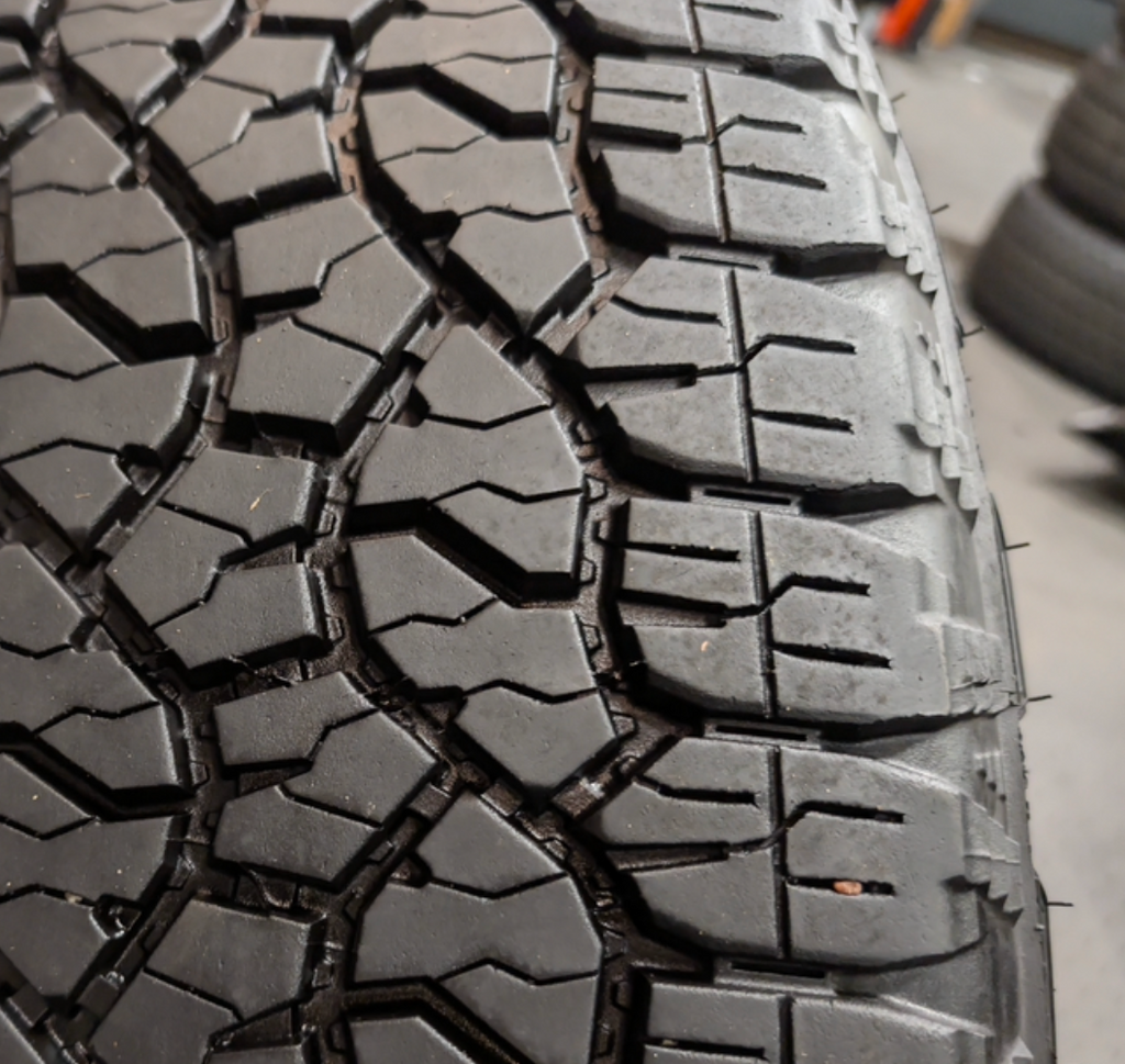 Polished Chevrolet Silverado 2500HD / 3500HD LTZ OEM 20” Wrapped in Goodyear Wrangler TrailRunner A/T LT275/65R20