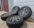 Chrome Ford F-150 XLT OEM 18” Wrapped in General Grabber A/T 275/70R18