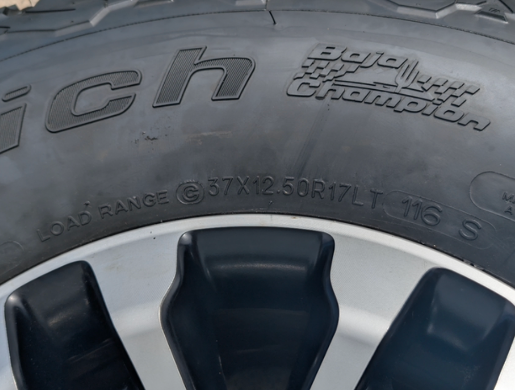 Machined Ford F-150 Raptor OEM 17” Wrapped in BFGoodrich All-Terrain T/A KO2 37x12.50R17LT