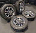 Chrome GM 2500HD / 3500HD OEM 20” Wrapped in Michelin Defender LTX
