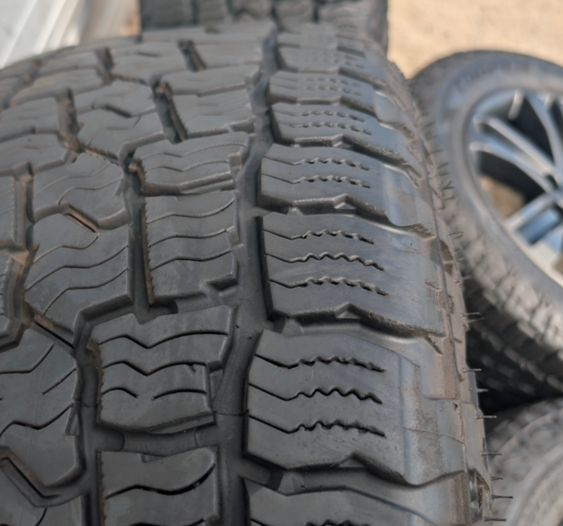 Gray Ford F-150 XLT Sport / Lariat Sport OEM 20” Wrapped in Cooper Discoverer Road+Trail A/T 275/60R20