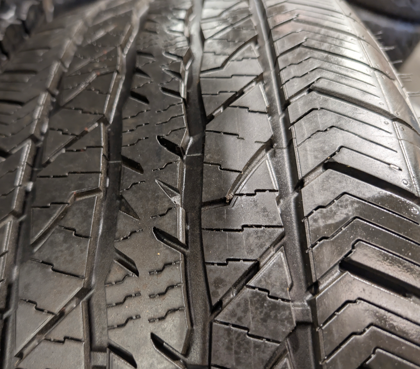 Gloss Black Ford F-150 OEM 20” Wrapped in Hankook Dynapro AT2 275/60R20
