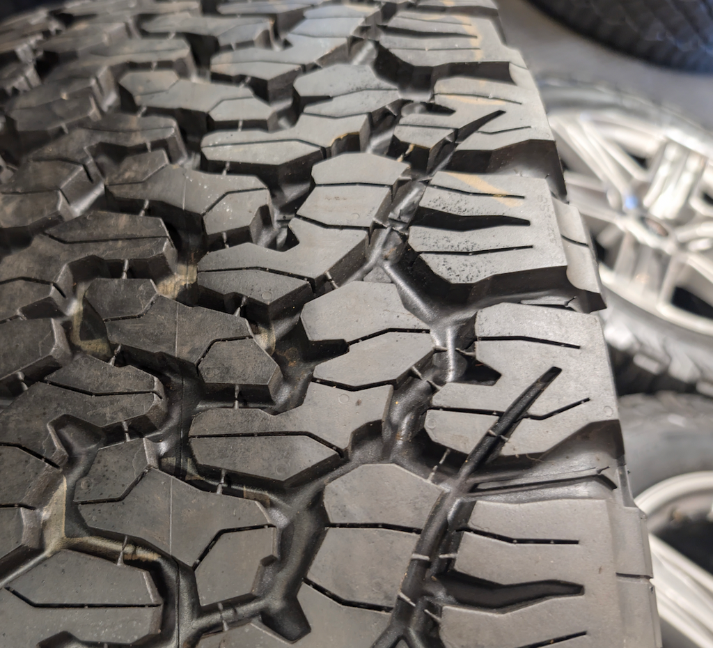 Gray Ford F-150 Tremor OEM 20” Wrapped in BFGoodrich All-Terrain T/A KO2 275/55R20