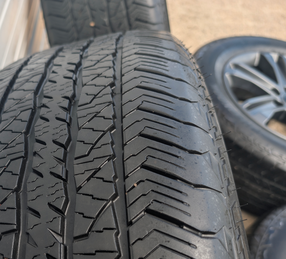 Gray Ford F-150 XLT Sport / Lariat Sport OEM 20” Wrapped in Hankook Dynapro AT2 275/60R20