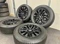 2026 F-150 Lariat black appearance OEM wheels wrapped in 275/60/20 Hankook Dynapro at2 tires