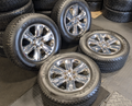Chrome Ford F-150 OEM 20” Wrapped in Firestone Transforce A/T LT285/60R20