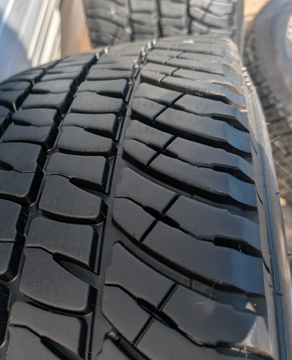 OEM 20” Chrome Ford F-250 King Ranch Wheels wrapped in Michelin LTX A/T2 tires.